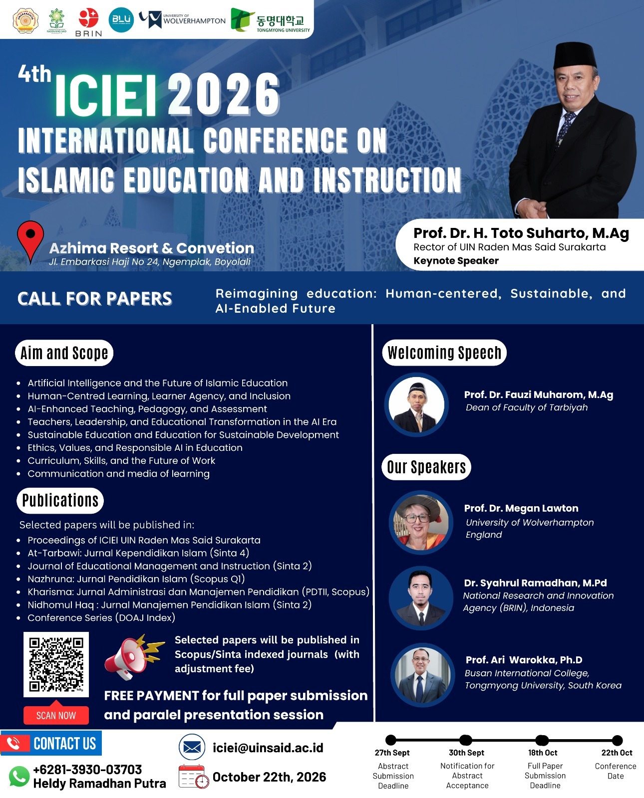 International Conference on Islamic Education and Instruction 2026
