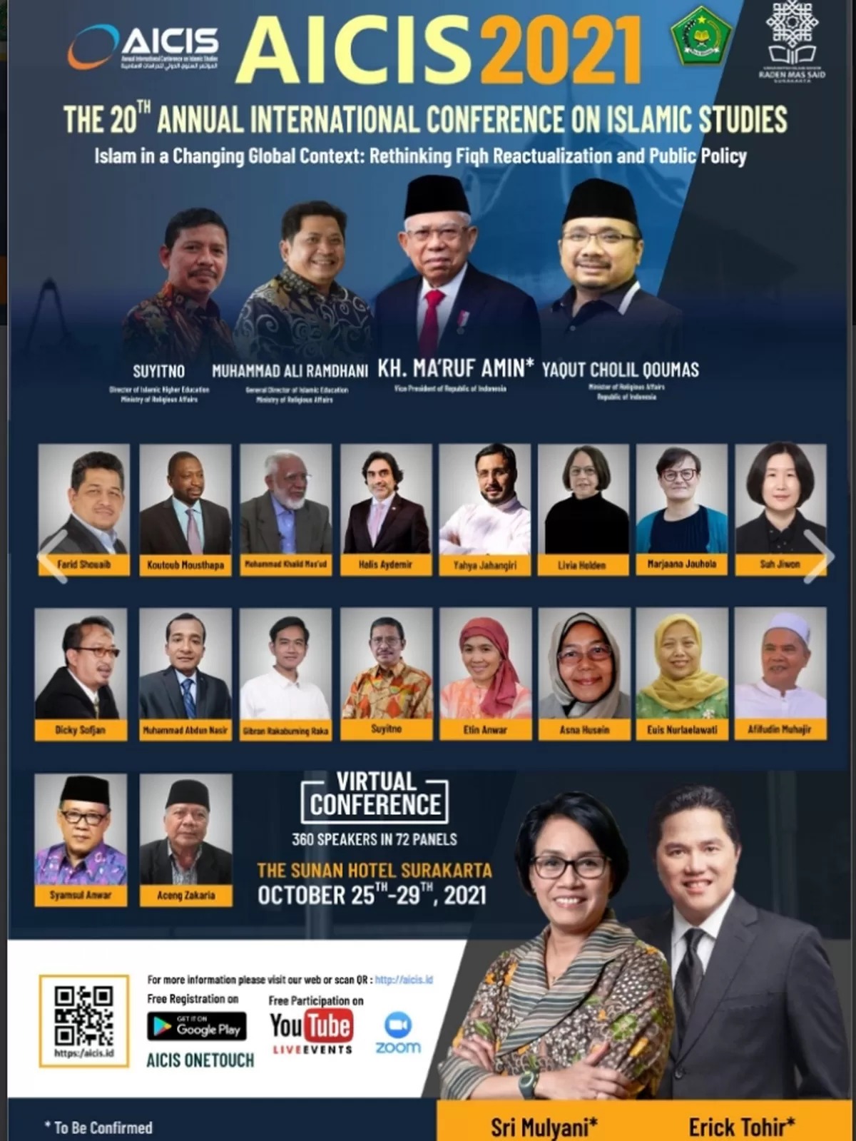 Annual International Conference on Islamic Studies AICIS 2021