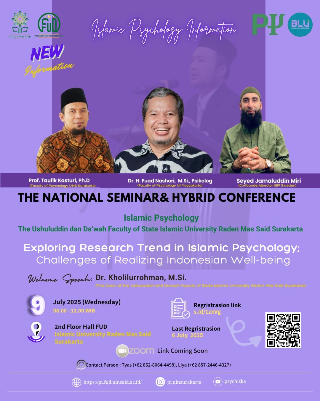 Inspirational Seminar on Psychology and Islamic Reflection