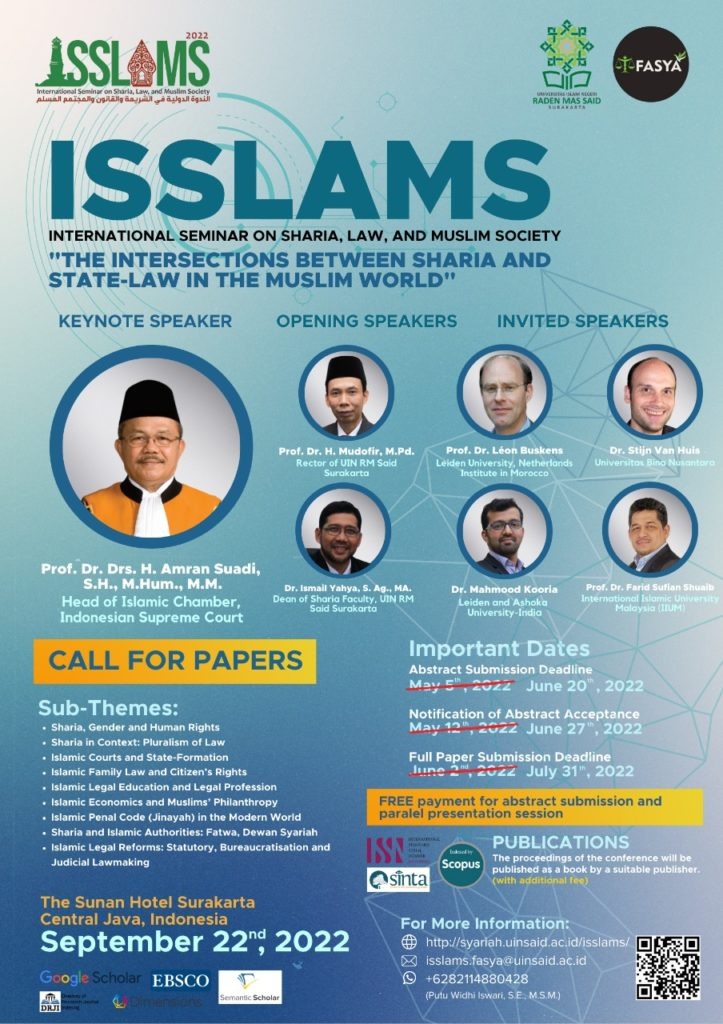 International Seminar on Sharia, Law and Muslim Society