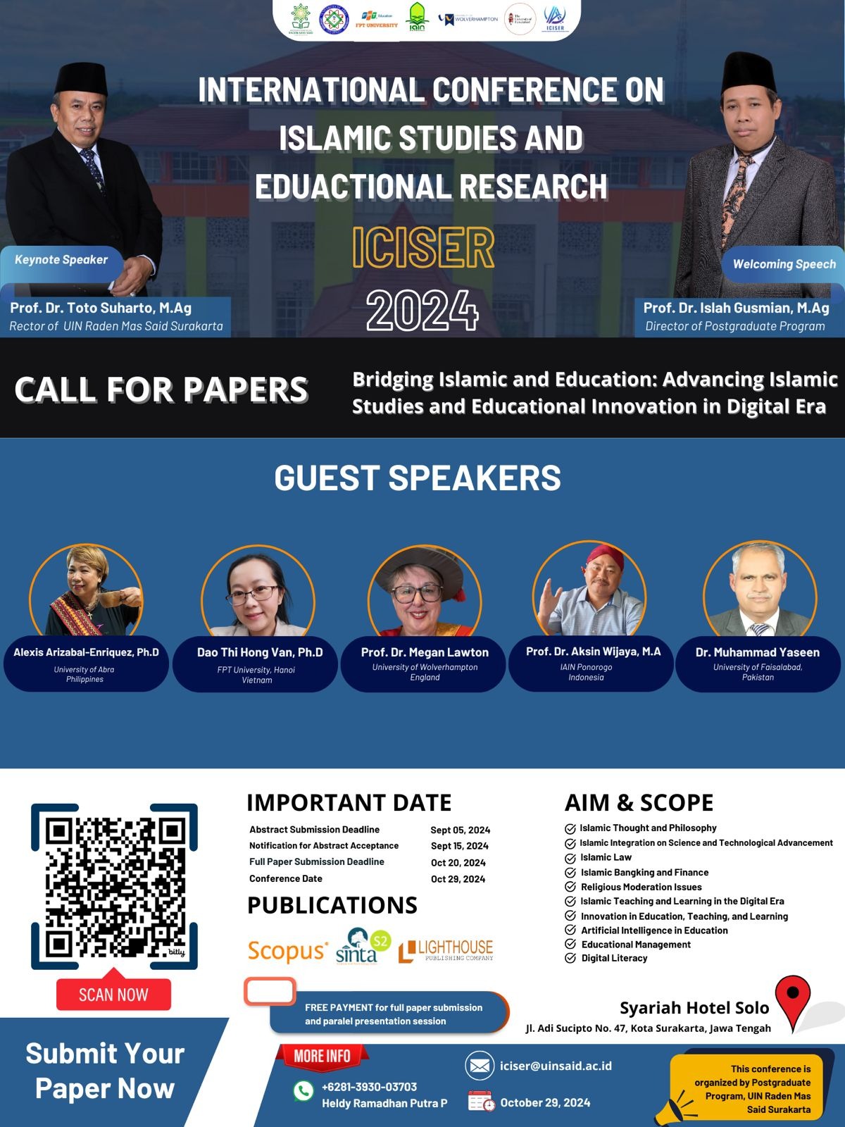 International Conference on Islamic Studies and Educational Research