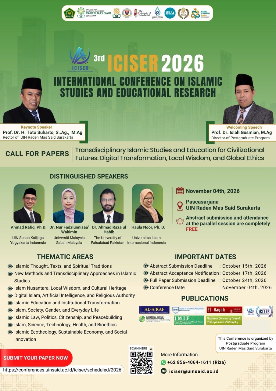 International Conference on Islamic Studies and Educational Research 2026