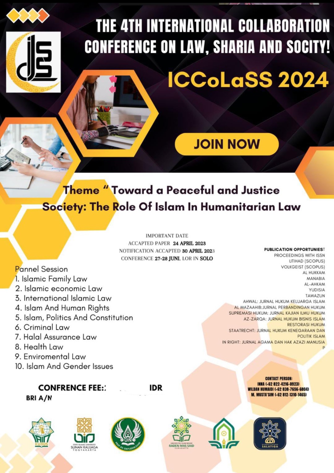 International Collaboration Conference on Law, Sharia dan Society 2024