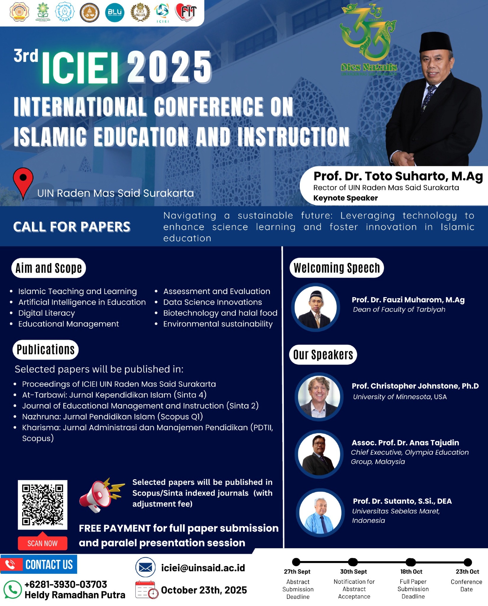 International Conference on Islamic Education and Instruction 2025